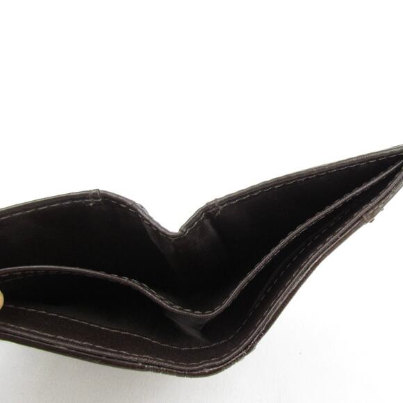 Coach Signature Small Brown Wallet - Picture 6 of 8